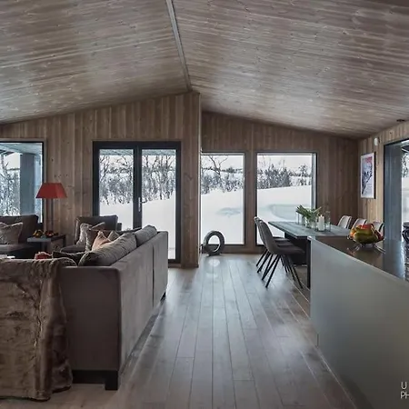 Nydelig Og Moderne Hytte Pa Kikut Geilo - 6 Senger, 4 Soverom Og Jacuzzi Exterior photo