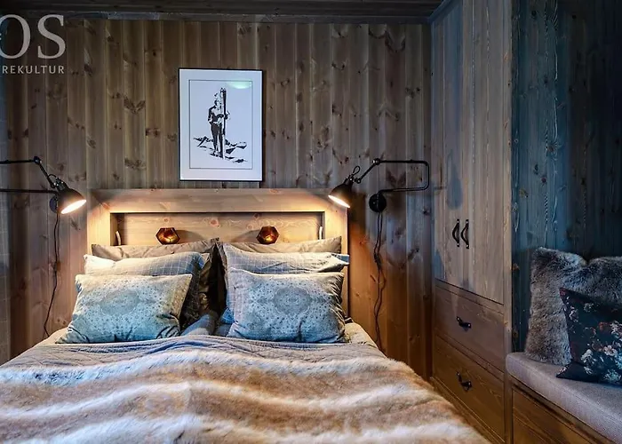 Nydelig Og Moderne Hytte Pa Kikut Geilo - 6 Senger, 4 Soverom Og Jacuzzi